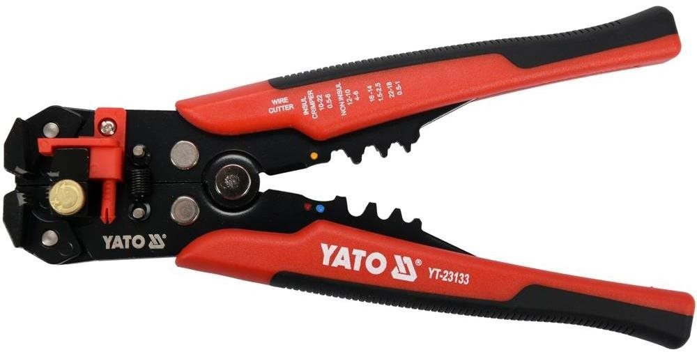 YATO Universal Wire Stripper and Connector Plier Set 205mm YT-23133