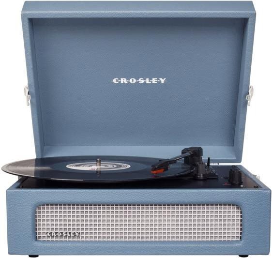 Crosley Voyager turntable - Washed Blue