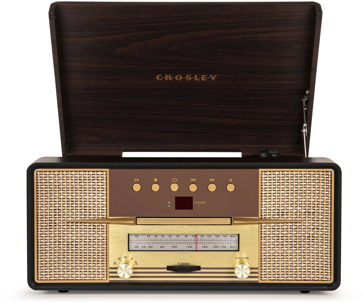 Plattenspieler Crosley Rhapsody - Mahagoni