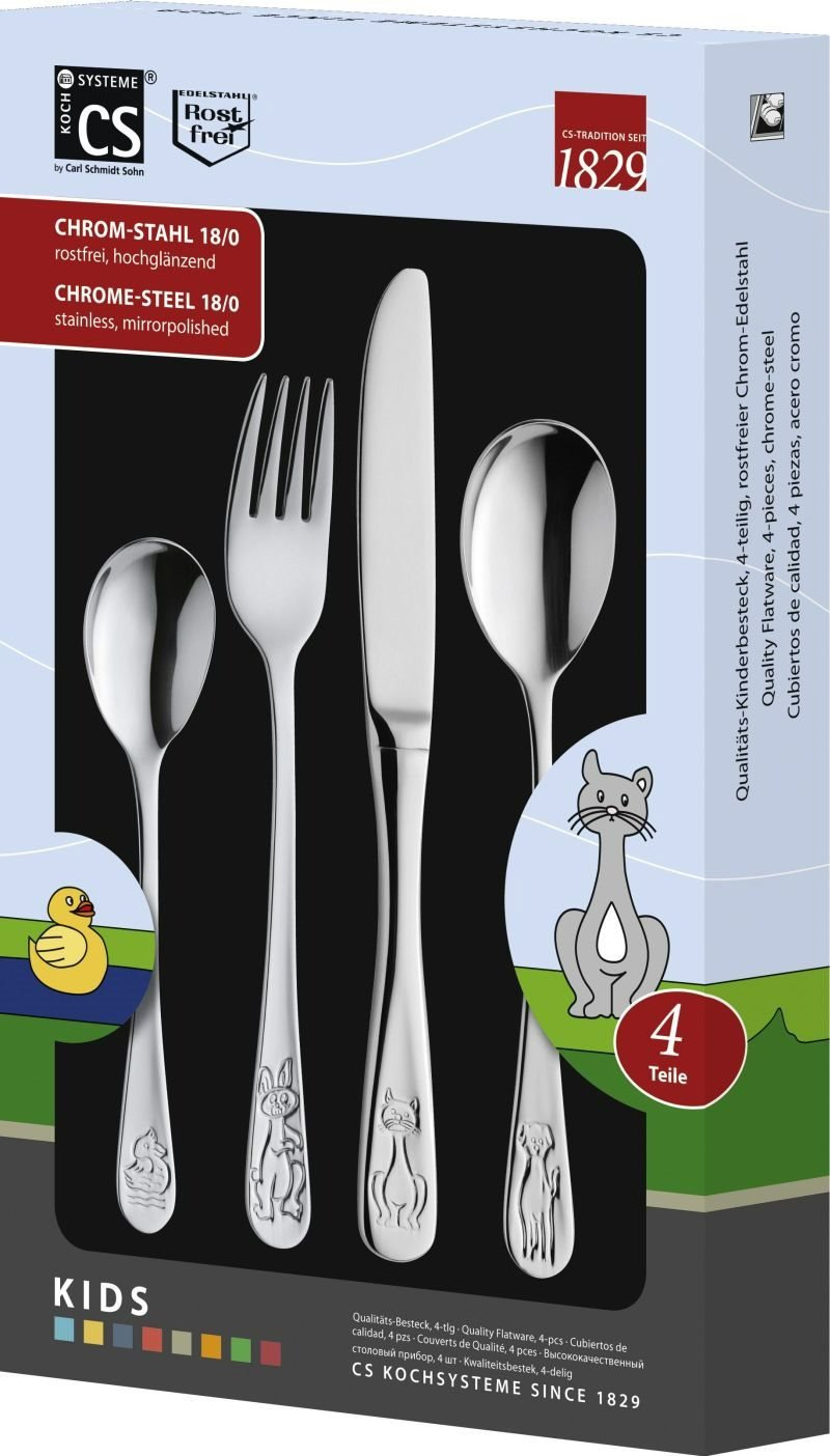 Children' s cutlery CS KOCHSYSTEME Children' s cutlery set 4 pcs KIDS CS-020828
