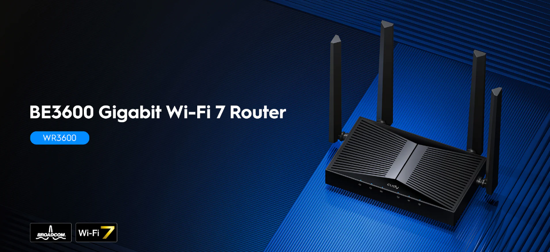 CUDY BE3600 Gigabit Wi-Fi 7 Router