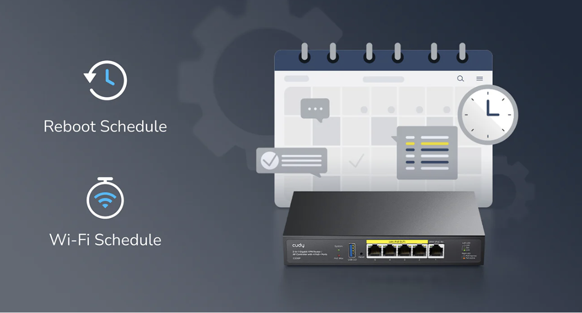 Router CUDY 2-IN-1 SMB Router / AP Controller