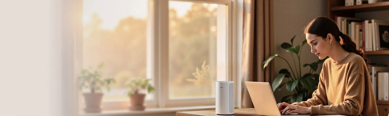 WLAN-System CUDY BE6500 2.5G Mesh Wi-Fi 7 System (2er-Pack)
