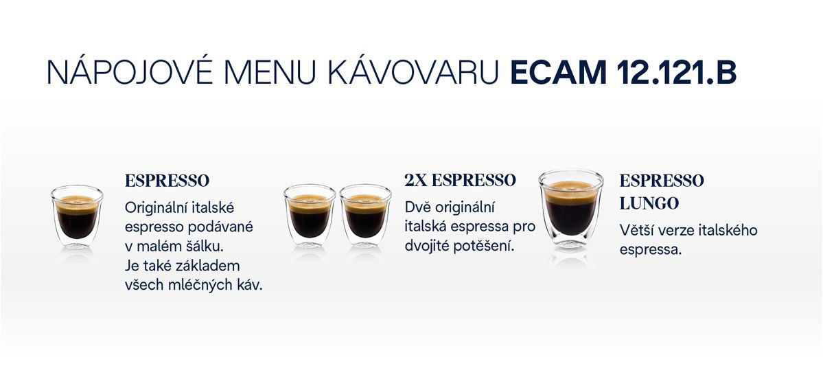 Automatický kávovar De_Longhi Magnifica Base ECAM12.121.B