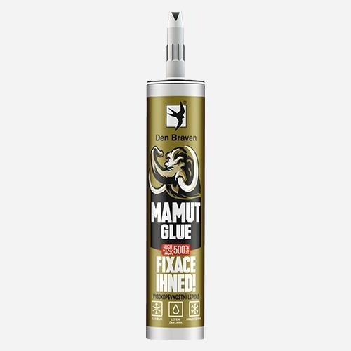 Lepidlo Den Braven MAMUT GLUE High Tack, 290ml - šedý