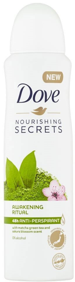 Antiperspirant DOVE Matcha & Sakura antiperspirant ve spreji 150 ml