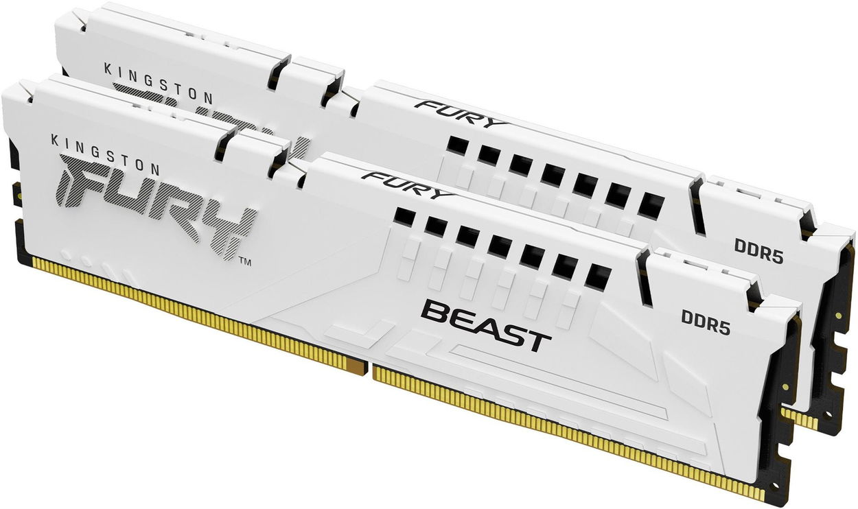 Kingston FURY 32GB KIT DDR5 6000MT/s CL30 Beast Weiß EXPO