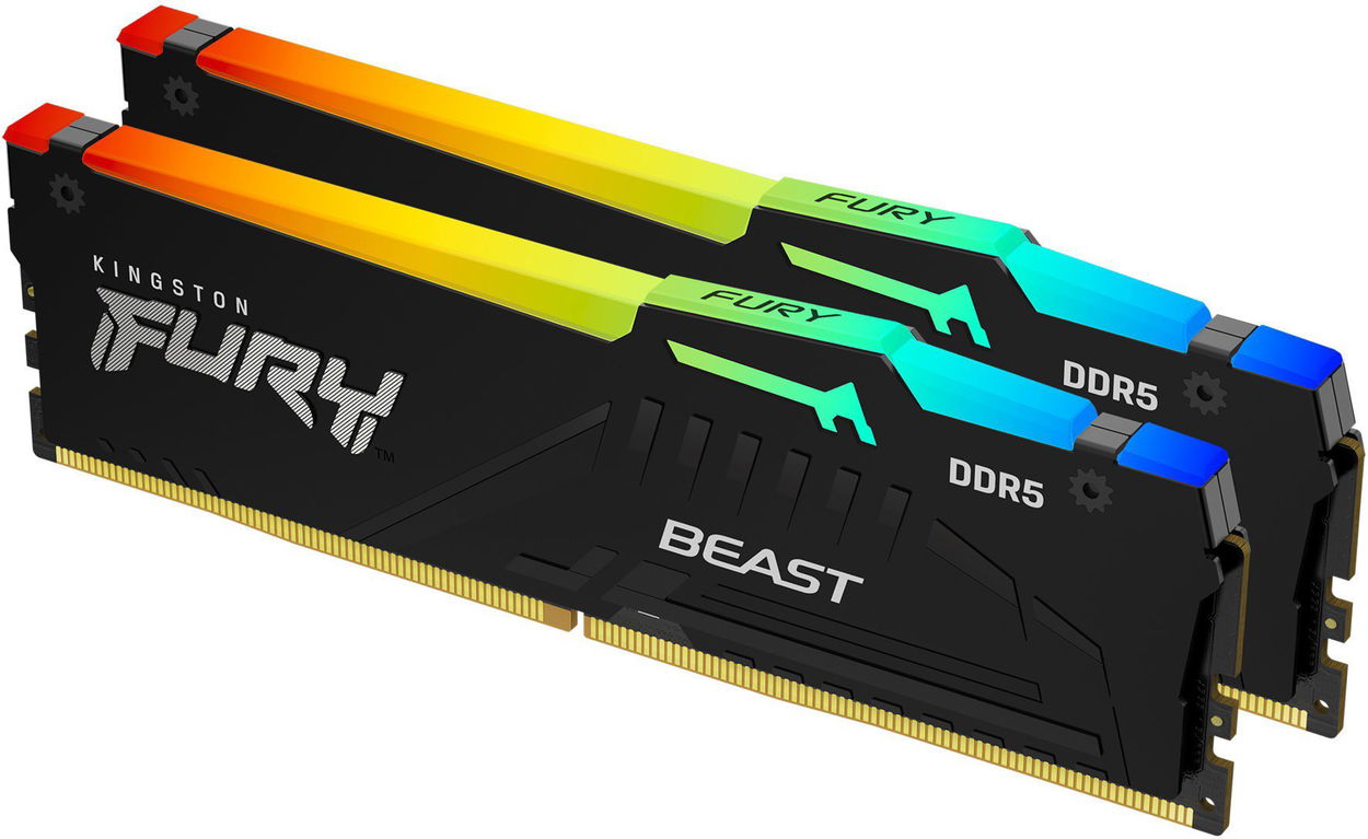 Operačná pamäť Kingston FURY 32GB KIT DDR5 6000MT/s CL30 Beast Black RGB