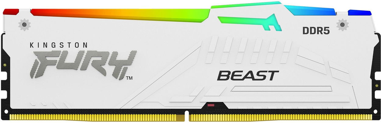 Kingston FURY 32GB KIT DDR5 6000MT/s CL36 Beast White RGB EXPO