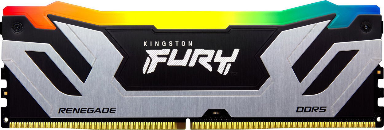 Kingston FURY 24GB DDR5 8400MT/s CL40 CUDIMM Renegade RGB Silver XMP