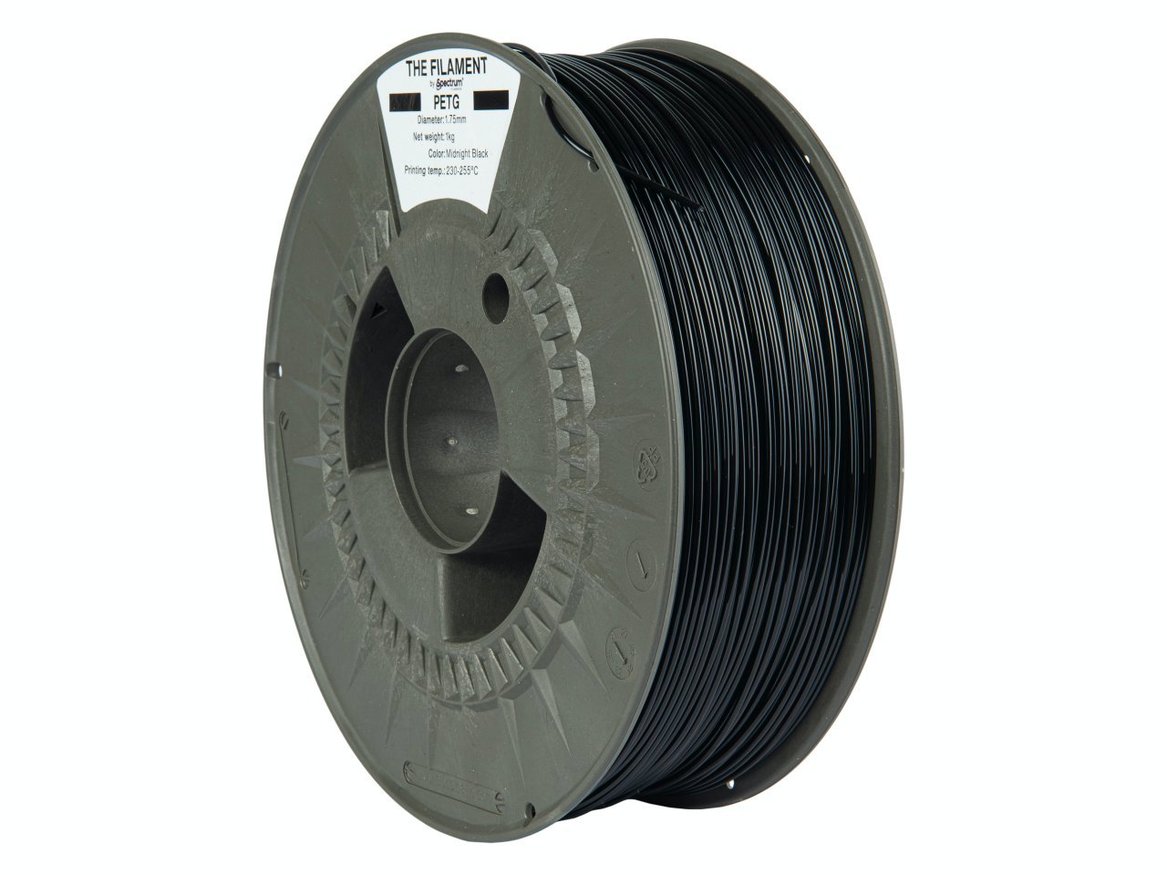 Filament The Filament PETG 1.75mm Midnight Black 1kg