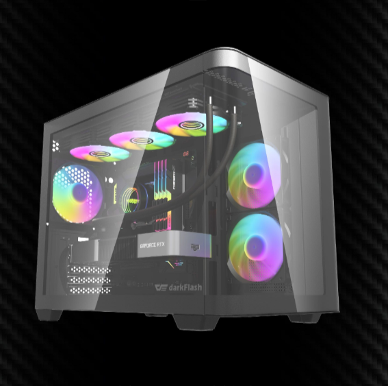 PC-Gehäuse darkFlash DPW90M BLACK