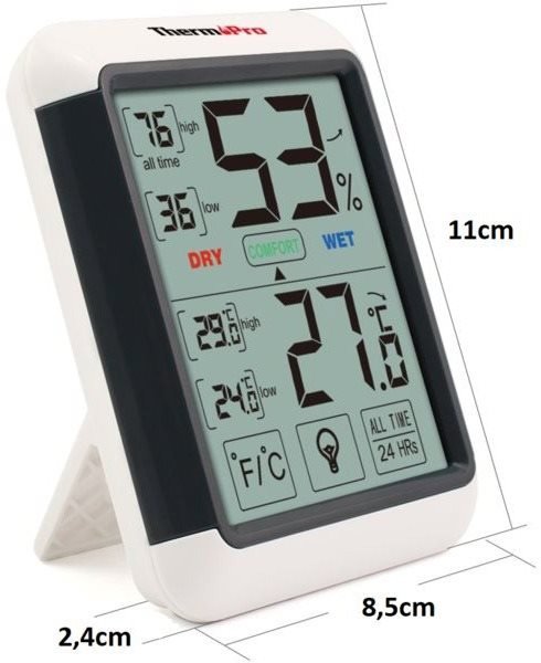 ThermoPro TP55 Digital Thermometer (2× AAA)