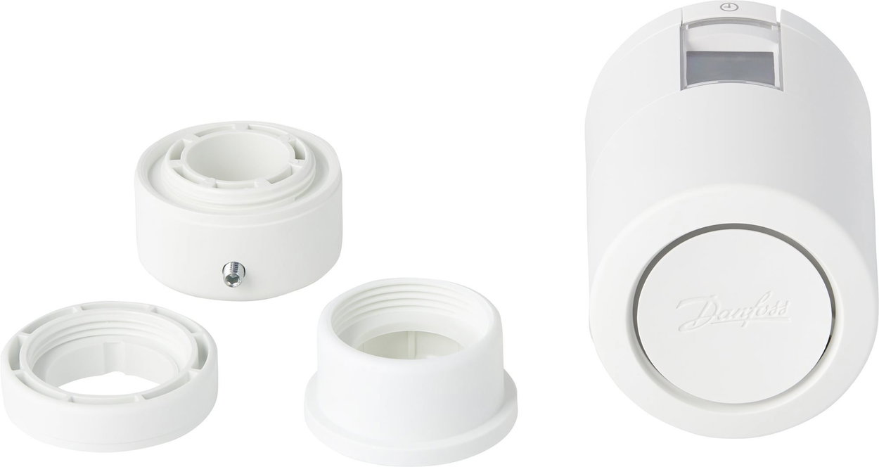 Thermostatic head Danfoss Eco BT white