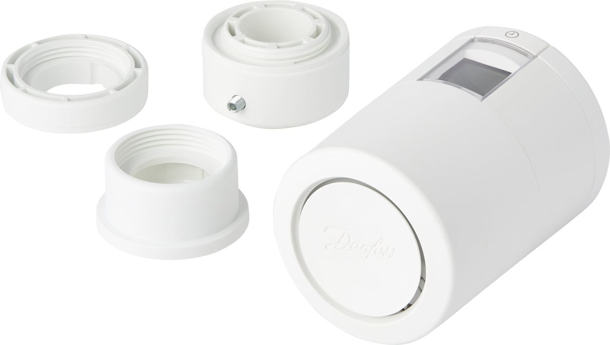 Thermostatic head Danfoss Eco BT white