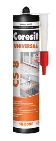 CERESIT CS 8 Universal Silicone, Transparent, 280 ml