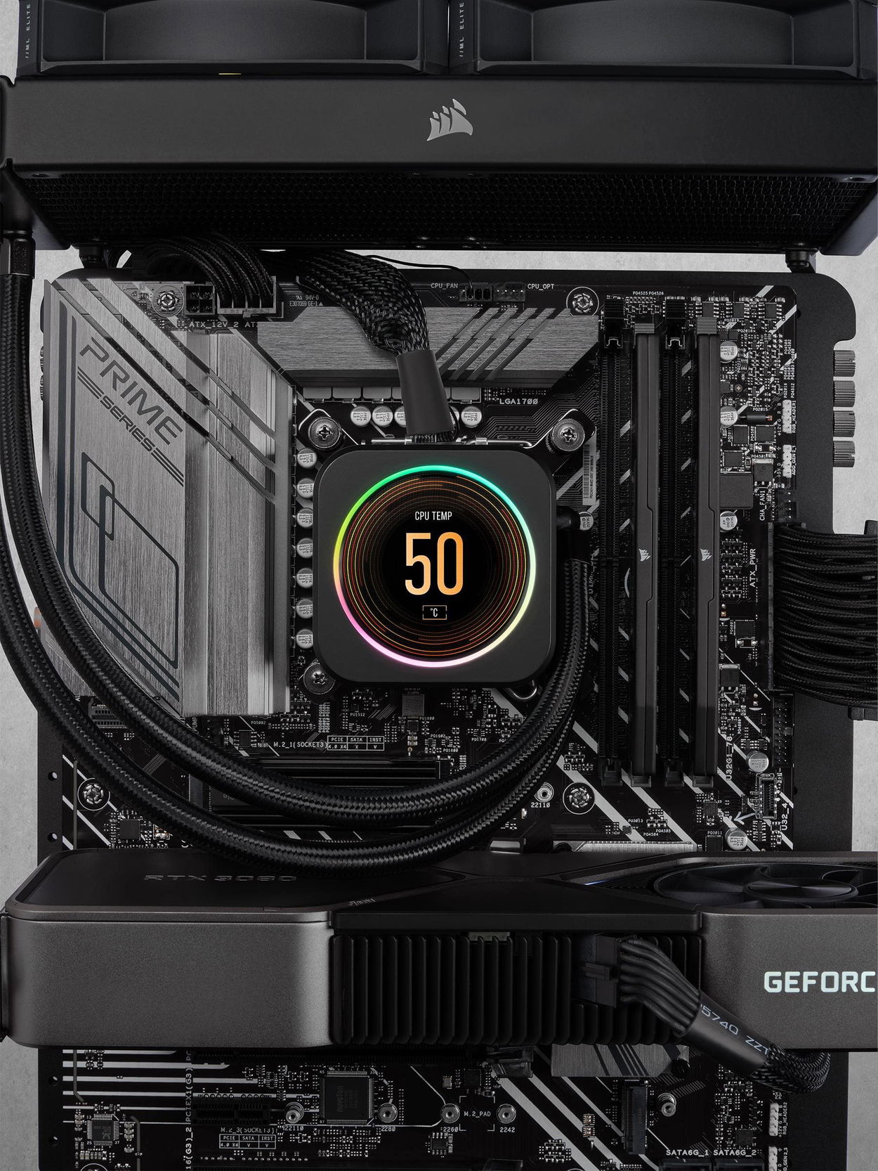 Operační paměť Corsair 64GB KIT DDR5 6200 MT/s CL32 Vengeance Black