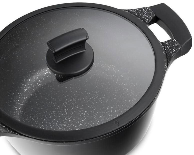 Casserole KELA Casserole with non-stick surface and lid STELLA NOVA 24cm