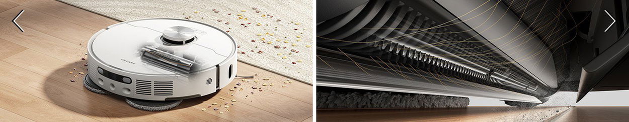 Dreame L40 Ultra AE Black – kefarendszer