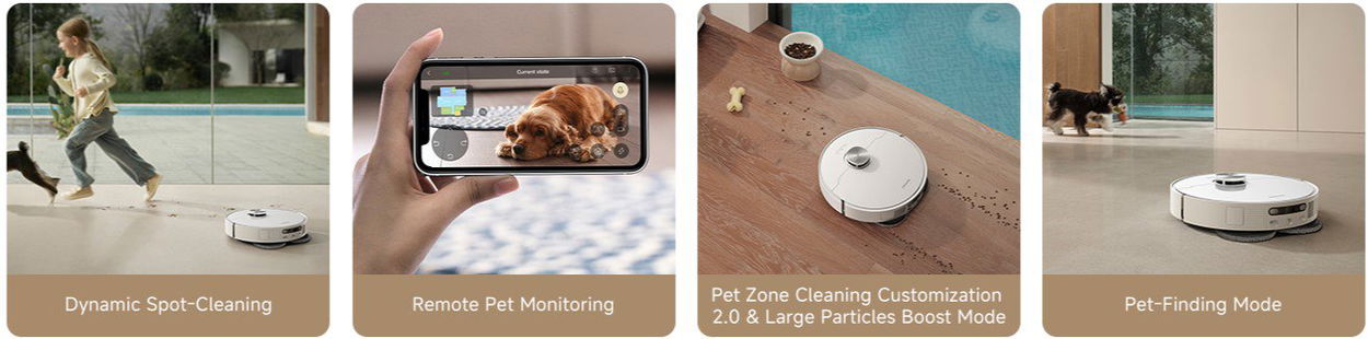 Dreame L40 Ultra AE Black – állatos háztartásokhoz