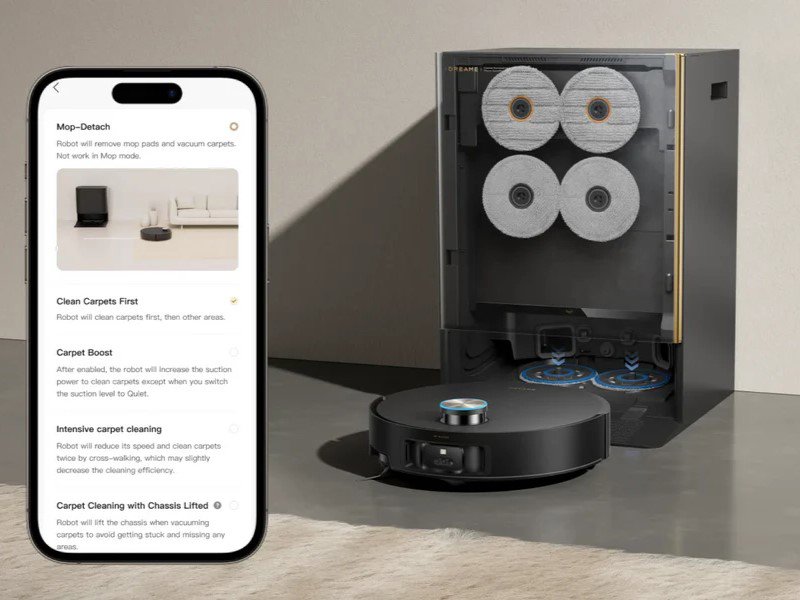 Aplikace Dreamehome a koberce