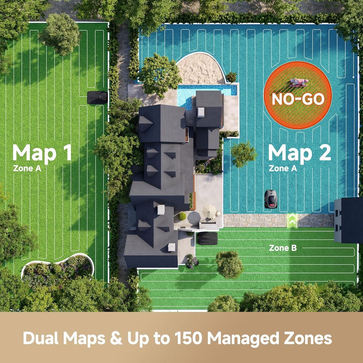 Robotická sekačka MOVA LIDAX Ultra 800