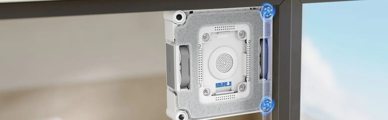 Robotický čistič okien ECOVACS WINBOT W3 Omni Silver