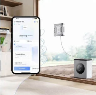 Robotický čistič okien ECOVACS WINBOT W3 Omni Silver