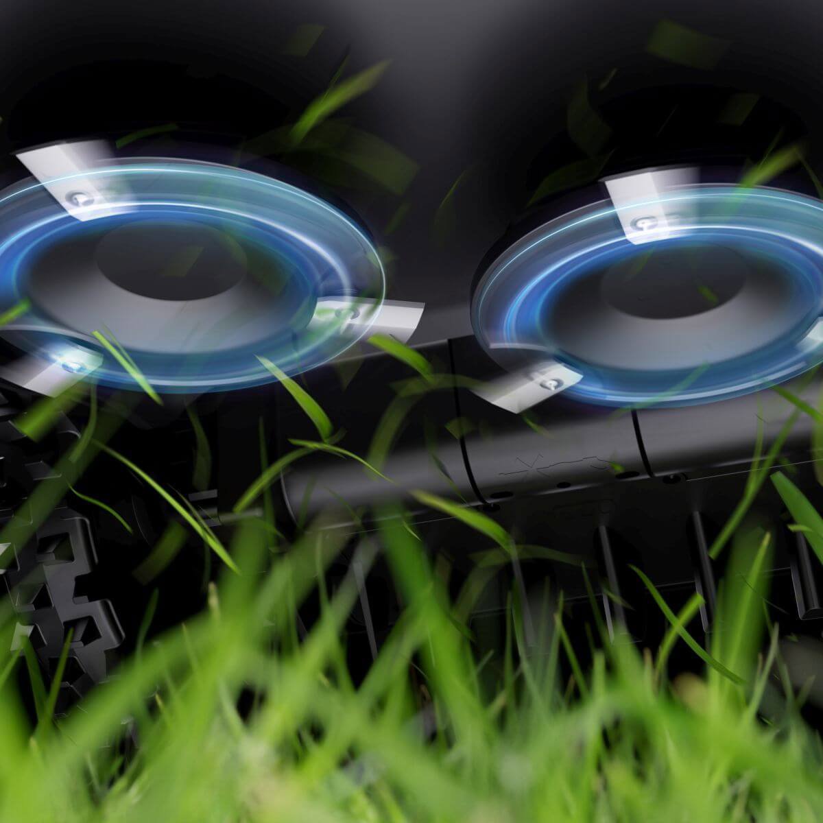 The robotic lawnmower uses a 32V energy platform and a pair of Dual Blade-Disc cutting discs. The technology ensures high efficiency and time savings, especially when mowing larger gardens. Each of the cutting discs contains three cutting blades with a gap-free design.It moves at a speed of up to 0.7 meters per second and, combined with cutting-edge technology, can mow up to 400 m² per hour. ECOVACS GOAT A1600 LiDAR PRO has an adjustable height that can be adjusted via a mobile app. Thanks to the 180W fast charging, charging takes only 50 minutes.