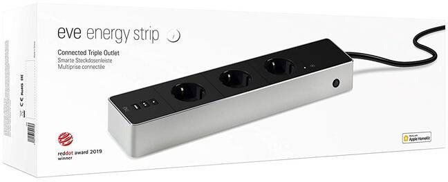 Chytrá zásuvka Eve Energy Strip Connected Triple Outlet