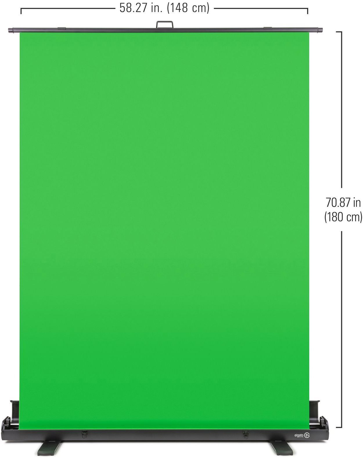 Green screen roletového typu Elgato 148 × 180 cm
