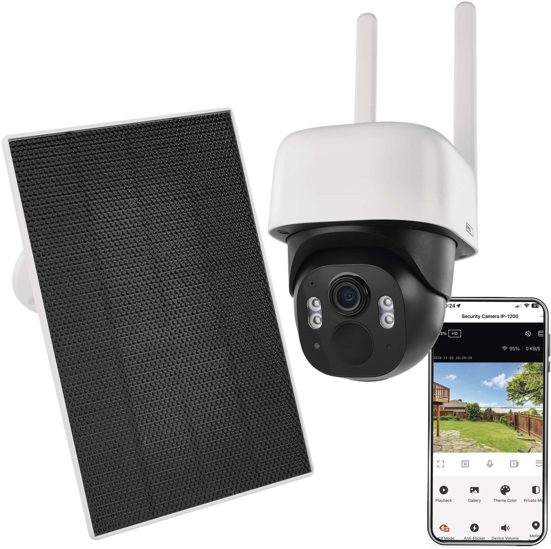 EMOS GoSmart IP-1200 WASP IP Camera with Solar Panel