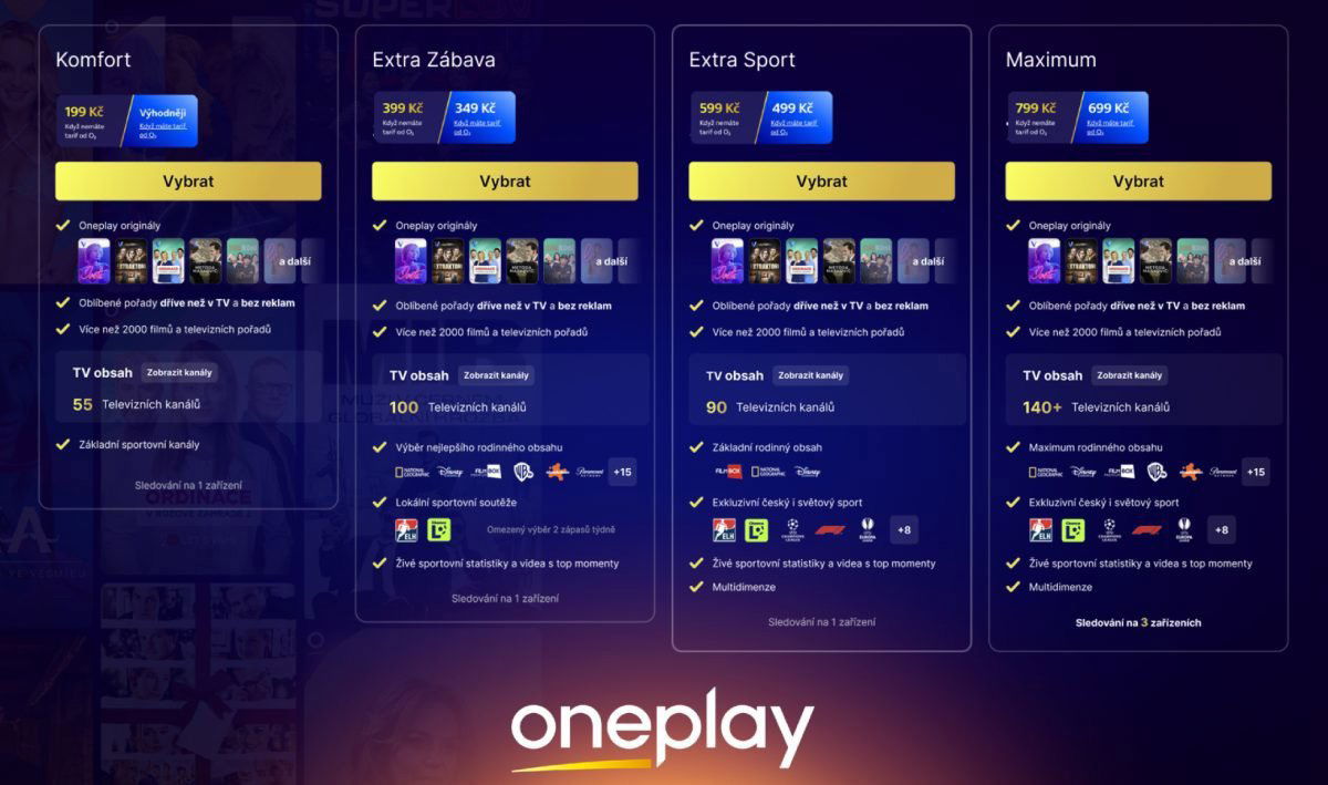 Oneplay předplacená karta