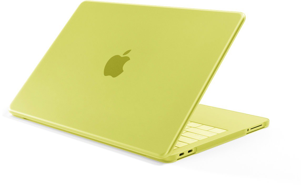 Laptop case Epico Slim Shell for MacBook Neo 13" - matte citrus yellow