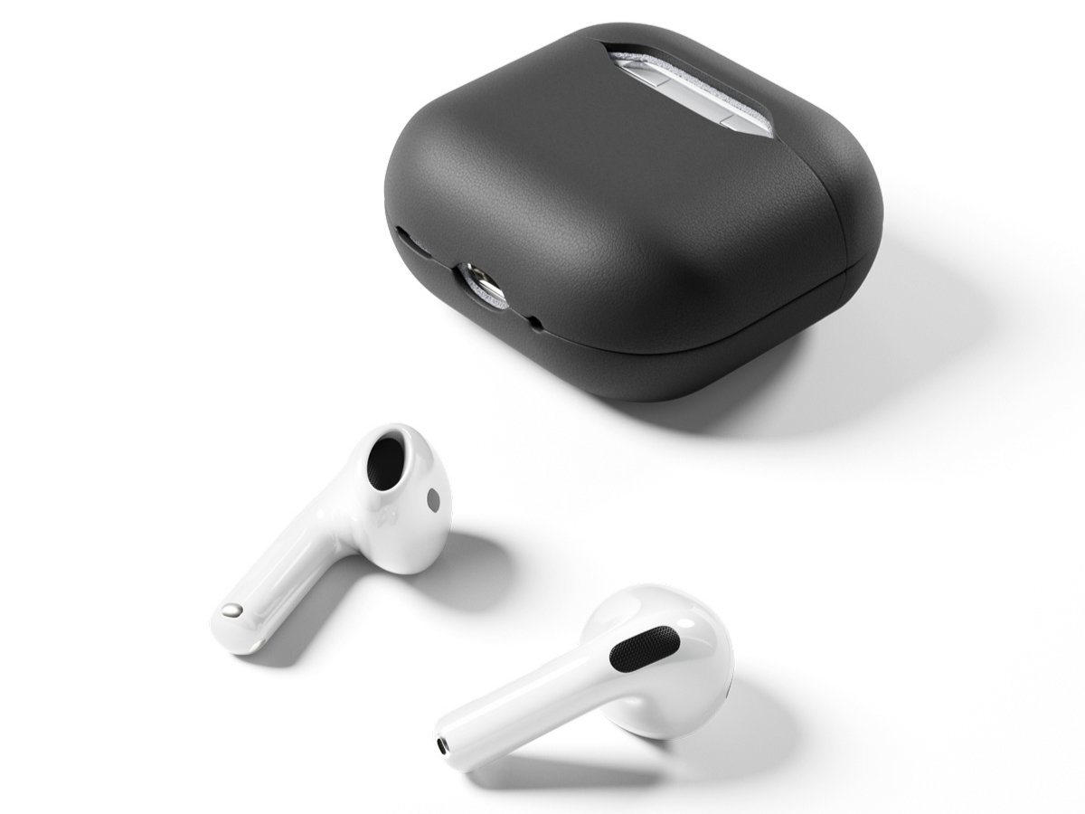 Epico Ledertasche Airpods Kopfhörertasche