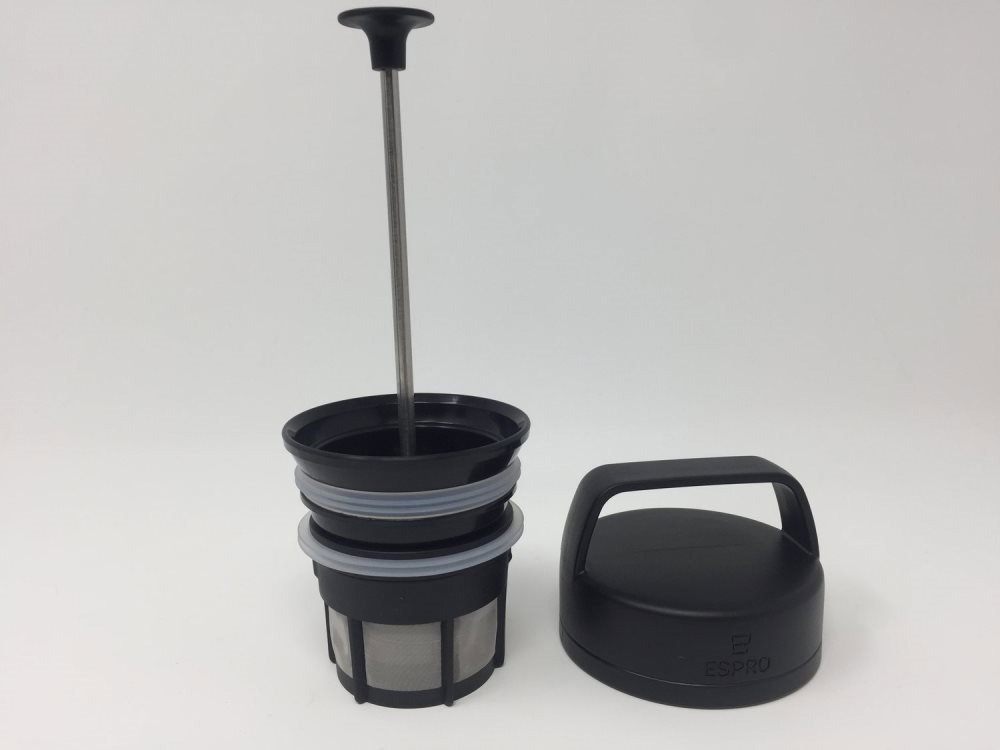 ESPRO Press P0 UltraLight Travel Coffee Maker 0.47L, Black