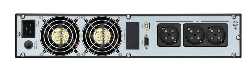 FSP UPS CHAMP 1K rack 2U IEC, 1000VA/900W, online backup power supply
