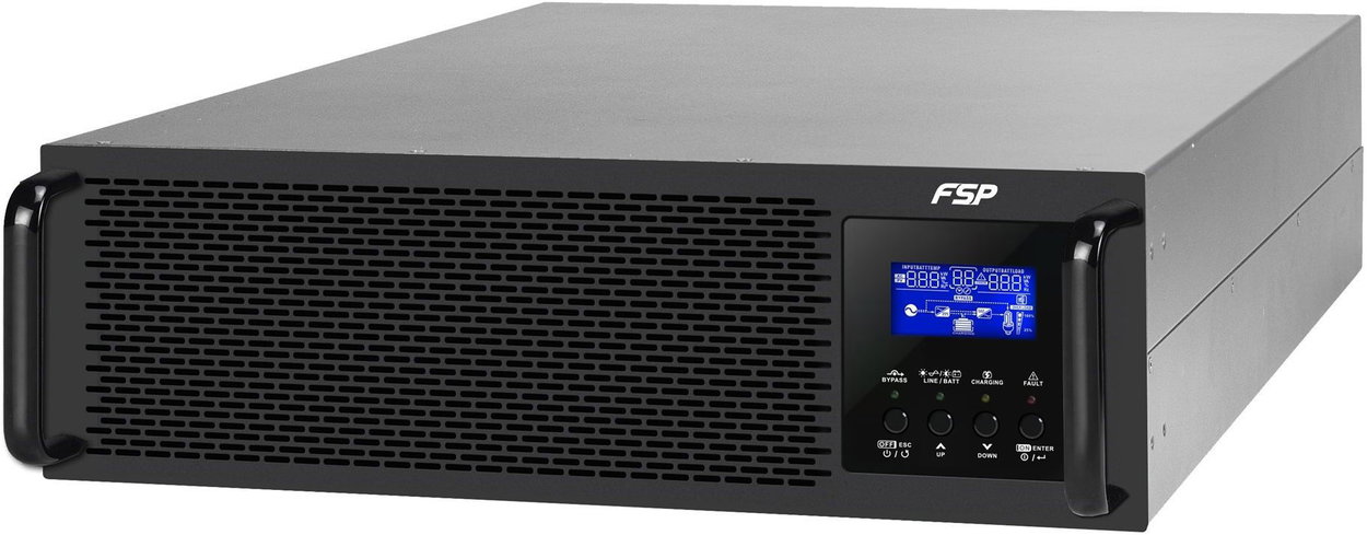 FSP UPS Clippers LB 5KVA, 5000VA/5000W, long run, online (Lithium Battery Series) backup power supply