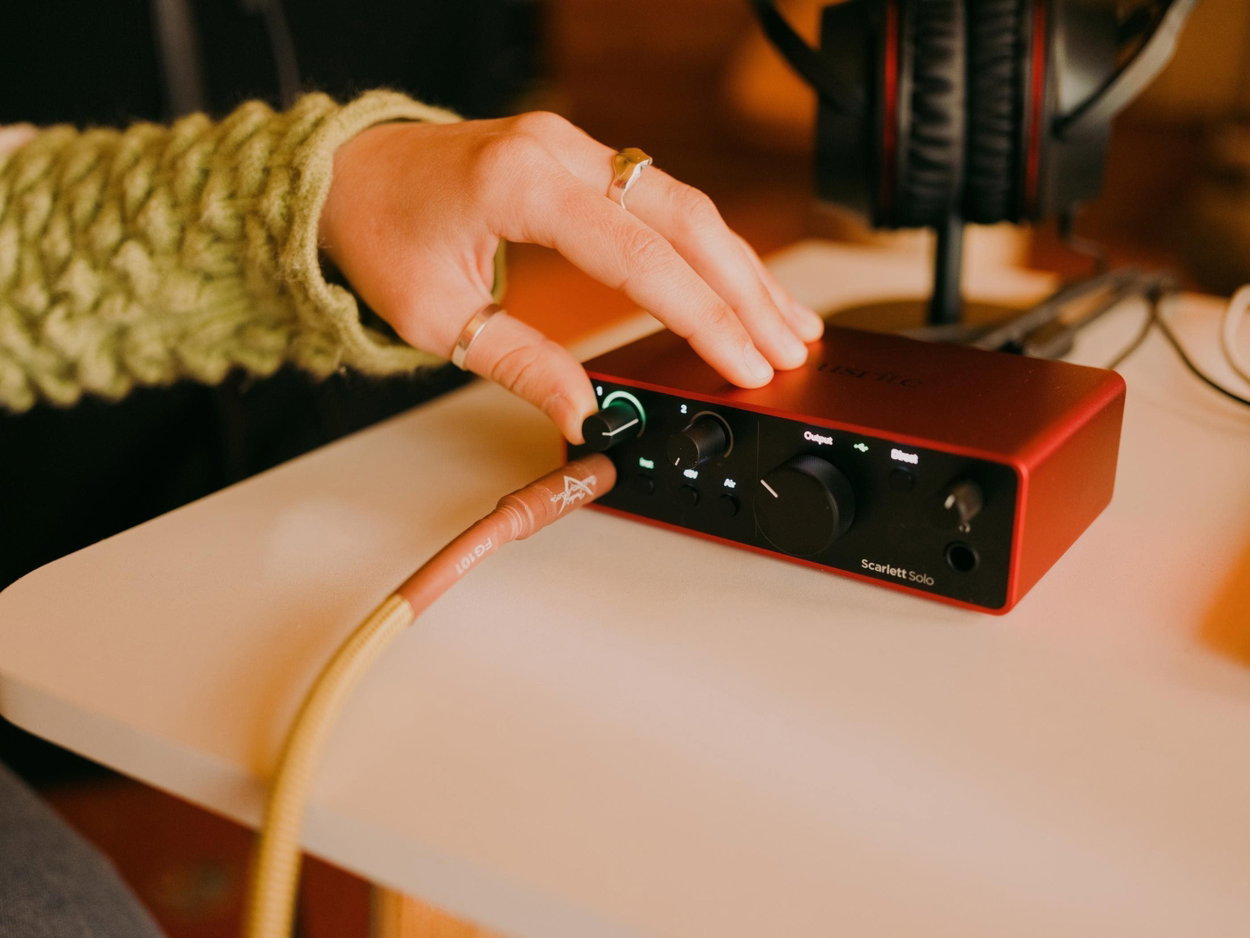 Externe Soundkarte Focusrite Scarlett Solo 4th Gen