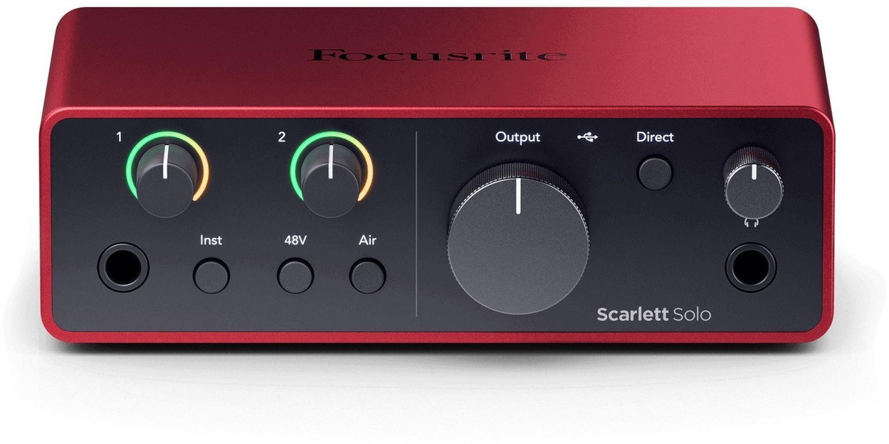 Externe Soundkarte Focusrite Scarlett Solo 4th Gen