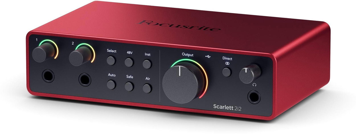 Externí zvuková karta Focusrite Scarlett 2i2 4th Gen