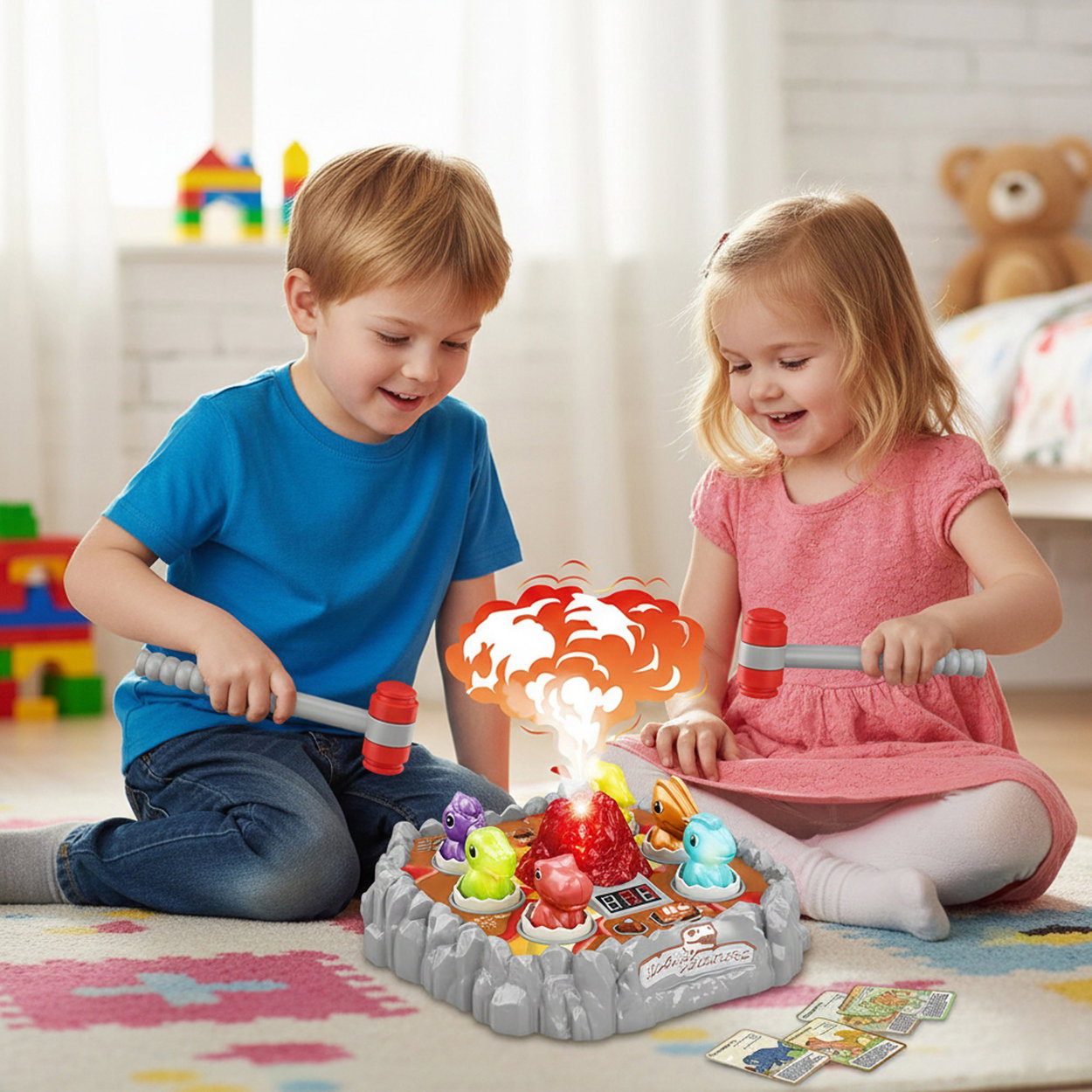 Bavytoy Motor Toy Slap the Dinosaur