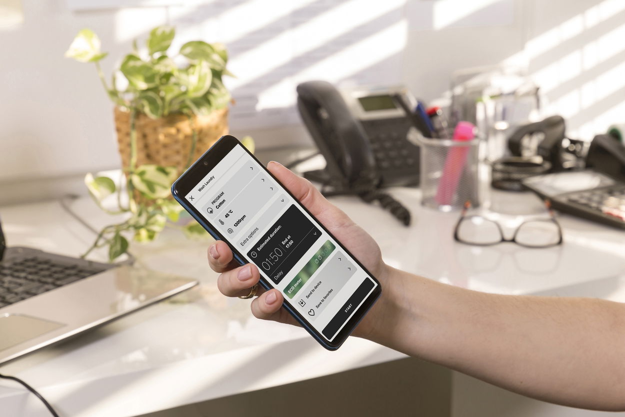 Keskeny GORENJE WPNEI74Sa1SWIFI elöltöltős mosógép