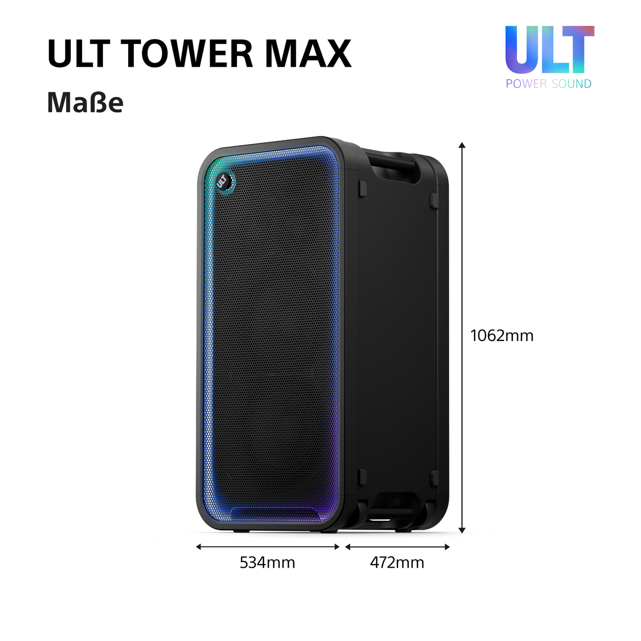Bluetooth-Lautsprecher Sony ULT TOWER MAX