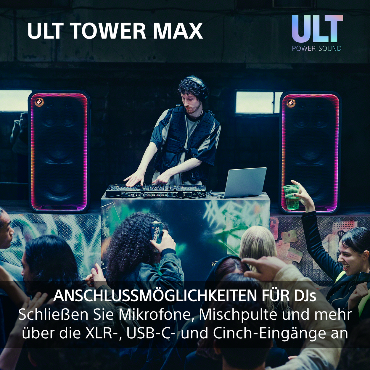 Bluetooth-Lautsprecher Sony ULT TOWER MAX