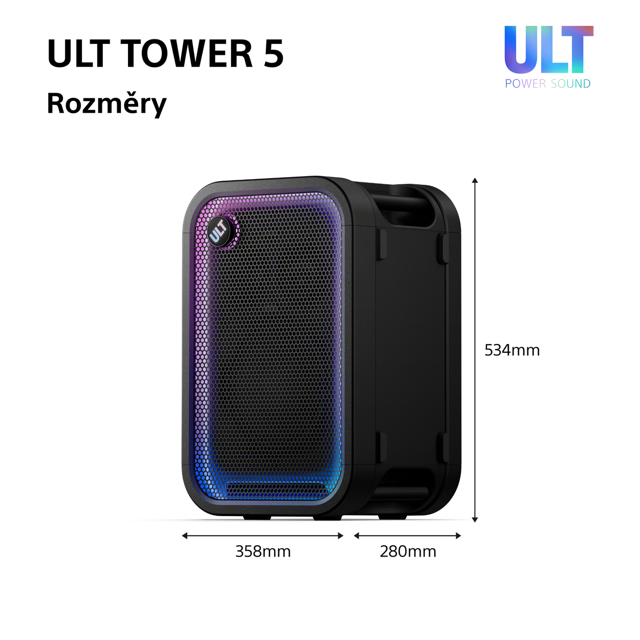 Bluetooth reproduktor Sony ULT TOWER 5,