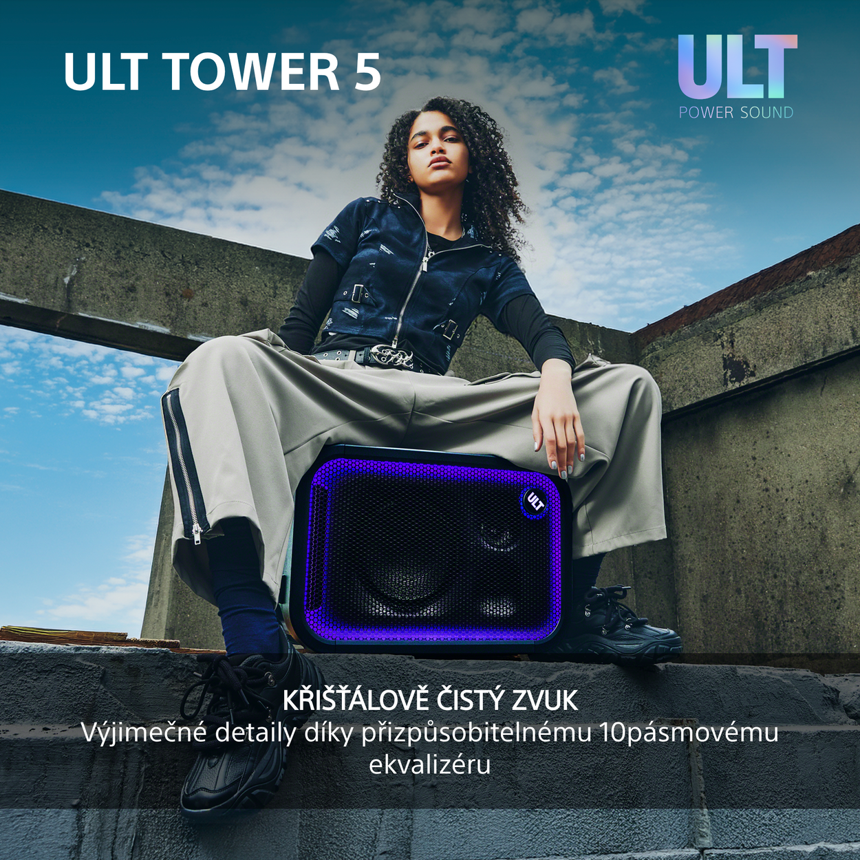 Bluetooth reproduktor Sony ULT TOWER 5,