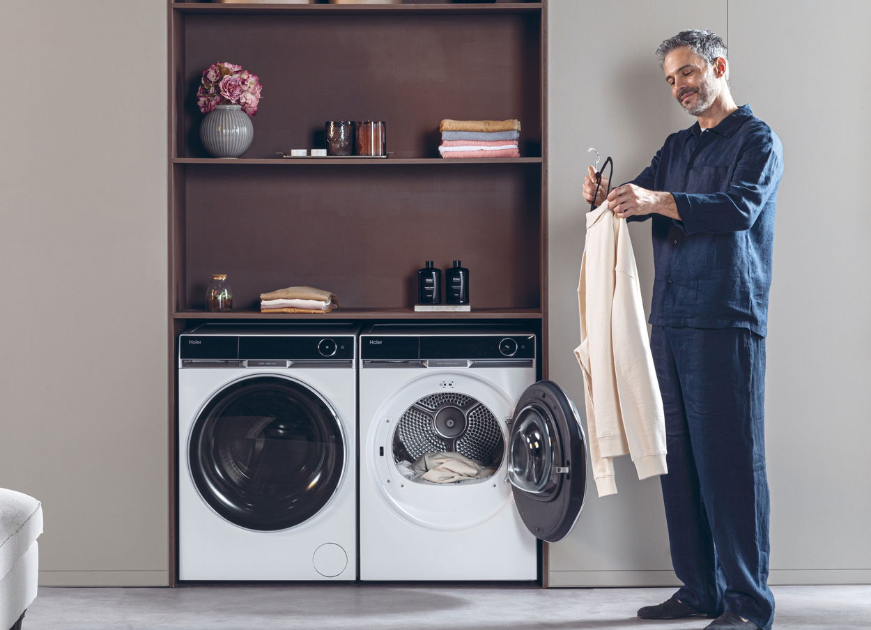 Sušička prádla HAIER HD90-A3Q397U1-S