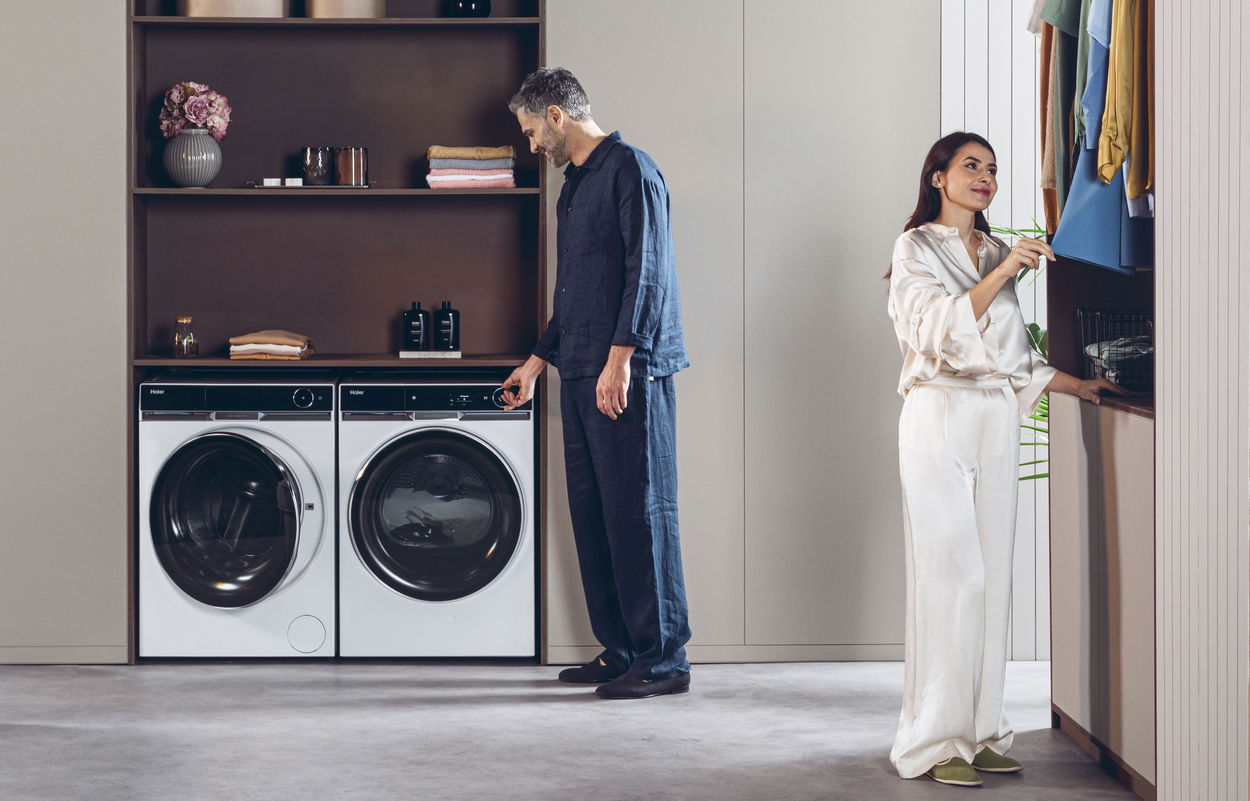 Sušička prádla HAIER HD90-A3Q397U1-S