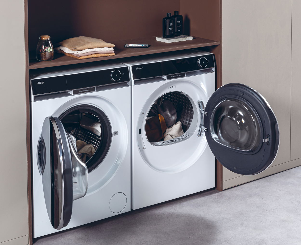 Sušička prádla HAIER HD90-A3Q397U1-S